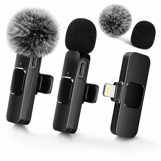 ClipMic Duo™ — Dual Wireless Microphone System