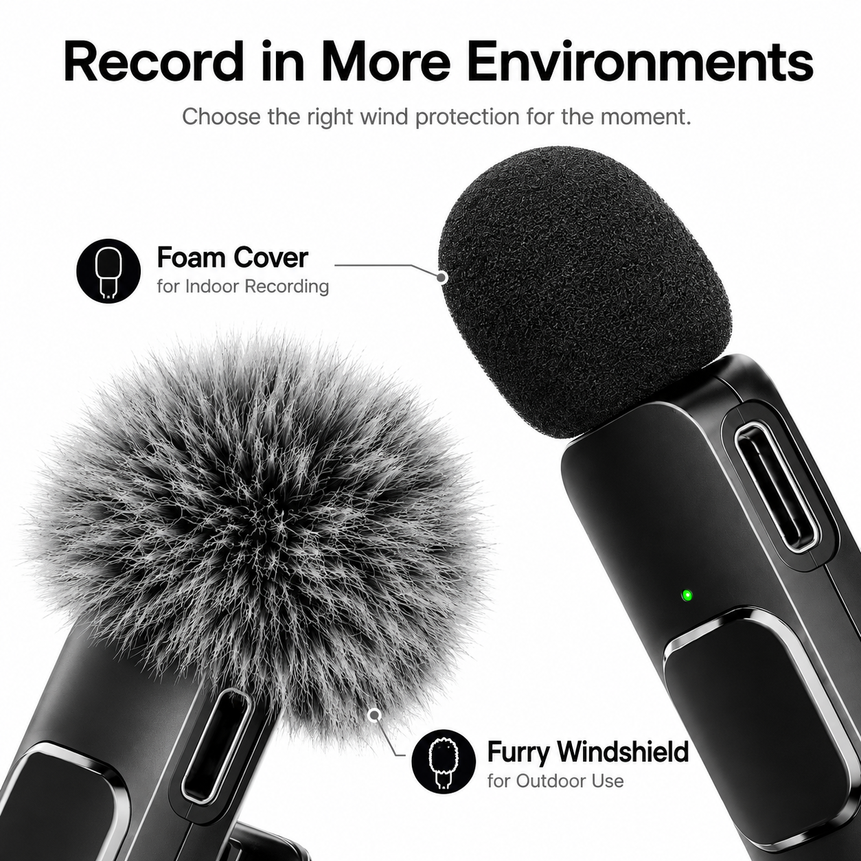 ClipMic Duo™ — Dual Wireless Microphone System